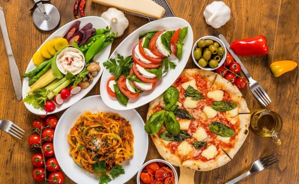 pizza e piatti italiani